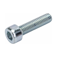 Винт с цилиндрической головкой и внутренним шестигранником М20х50 DIN 912 класс прочности 12.9 оцинкованная сталь